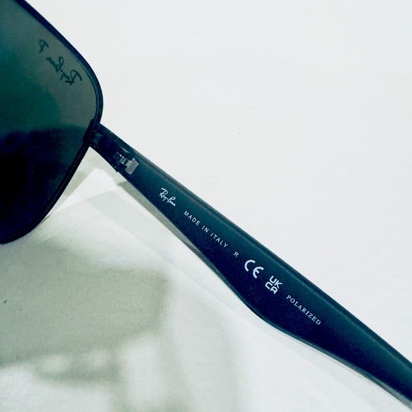 Ray-Ban 3516 ☀️Polarized☀️ Steel Black NEW Complete with Ray Ban Kit - Picture 7 of 12